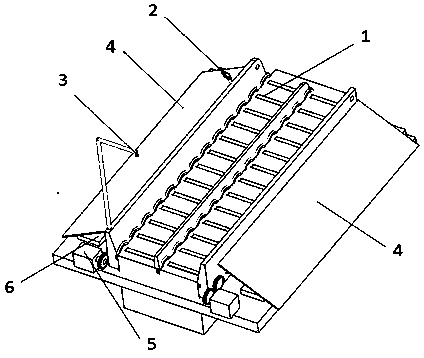 Auxiliary device for vehicle uphill and downhill