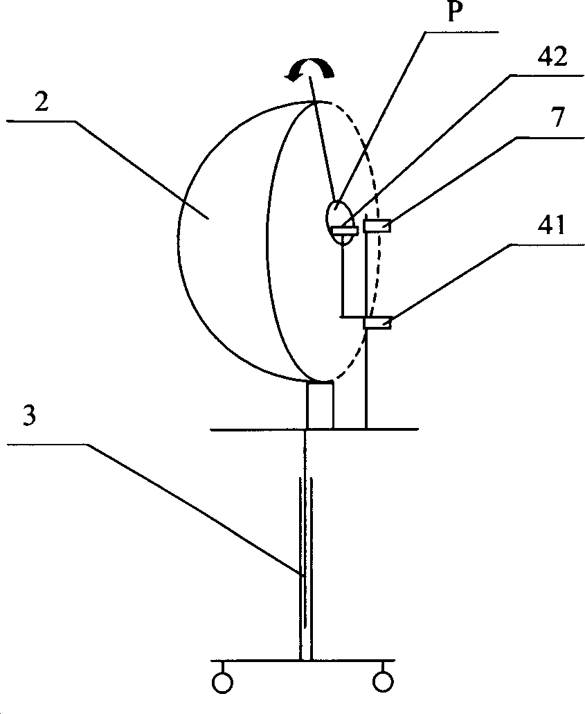 Strabism measuring instrument and its method for measuring strabism
