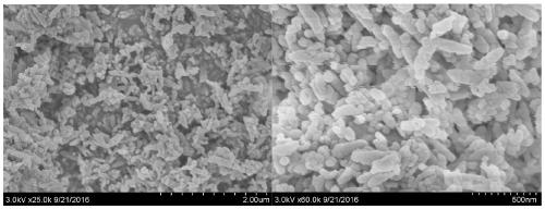 A kind of preparation technology of spindle-shaped nano-calcium carbonate
