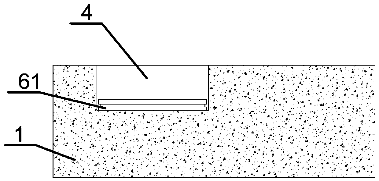 Experiment table using magnetic field force to change volume weight of cement sand and gravel dam model test piece