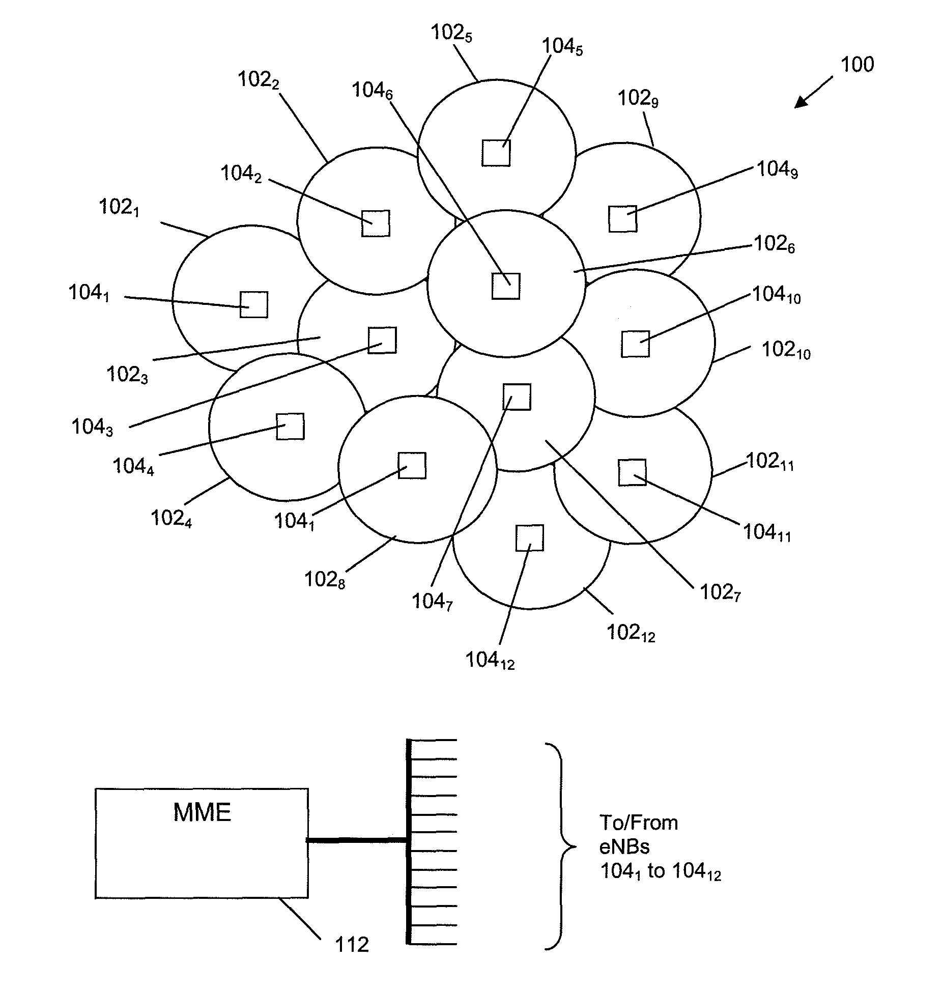 Tracking area management method and apparatus for long term evolution telecommunication systems