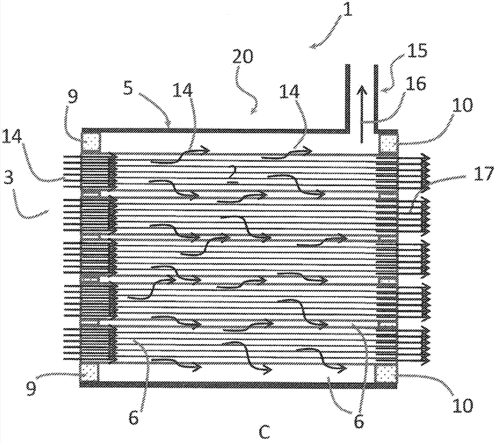 Assembled filters for the filtration of liquids