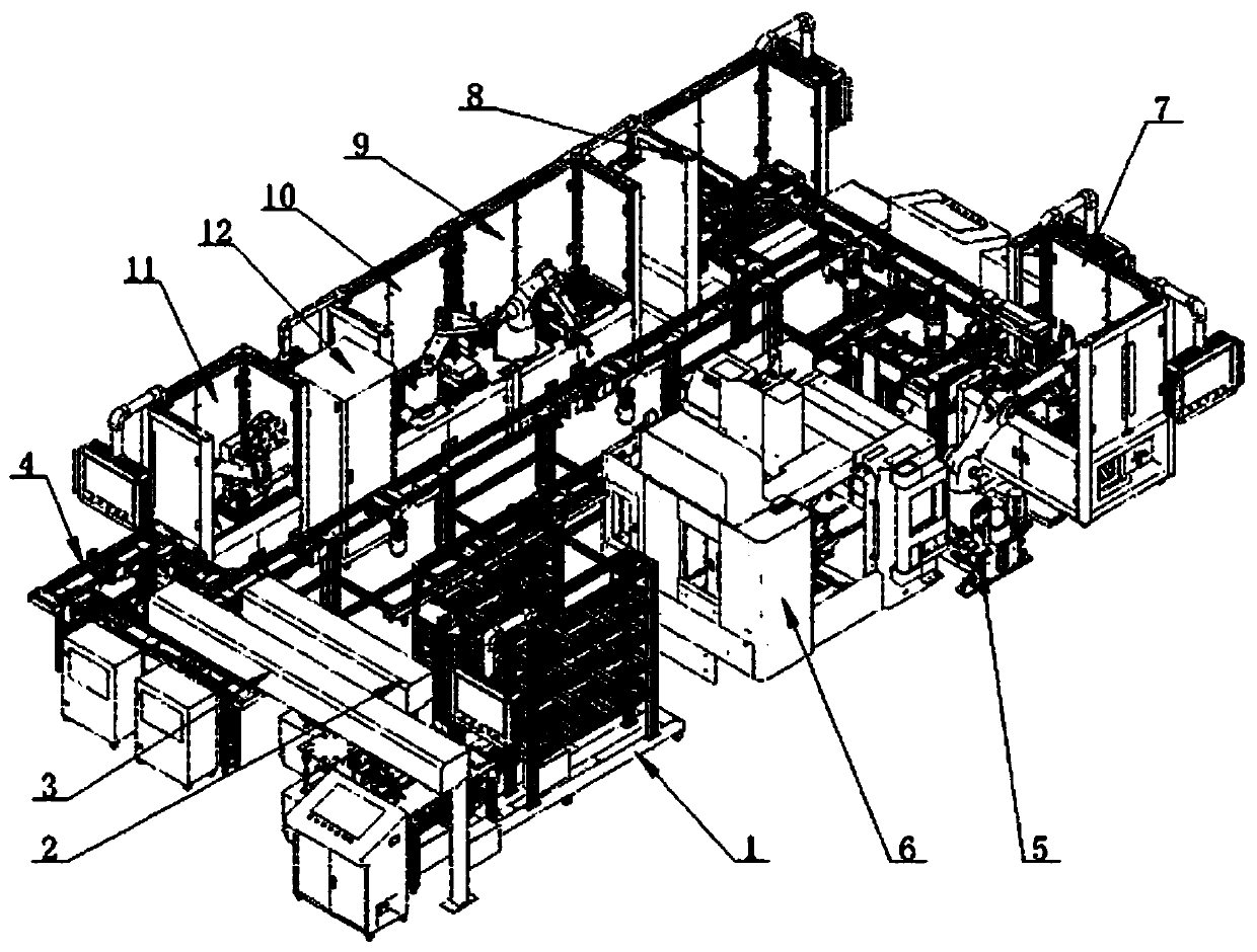 Intelligent manufacturing technology and application production training system