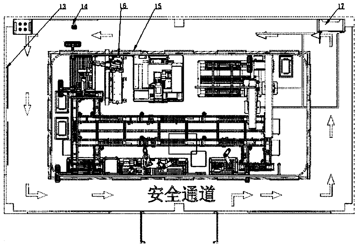 Intelligent manufacturing technology and application production training system