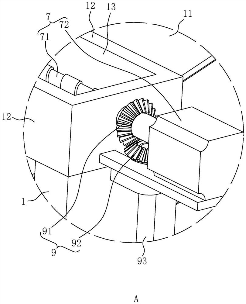 Cable PET water-blocking tape production device