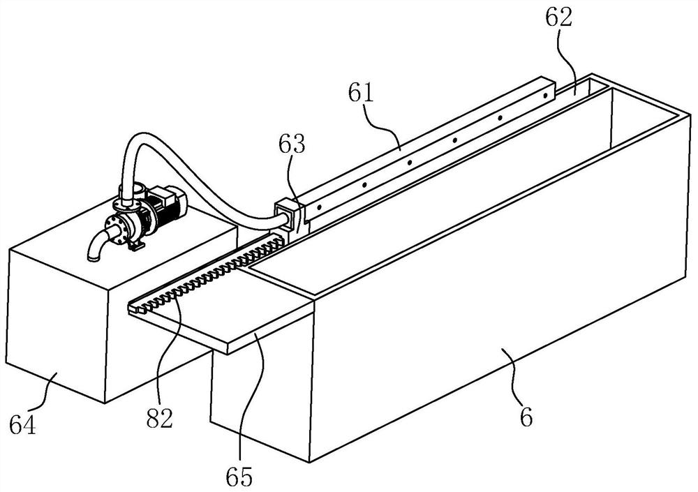 Cable PET water-blocking tape production device