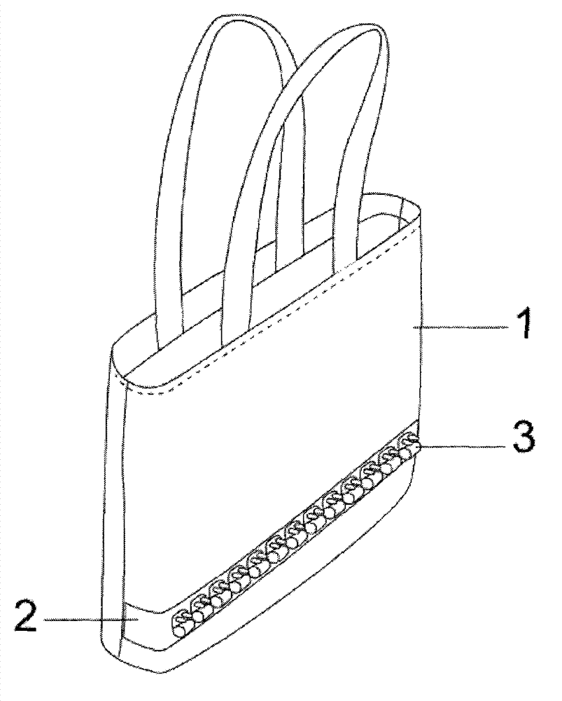 Mobile phone induction bag