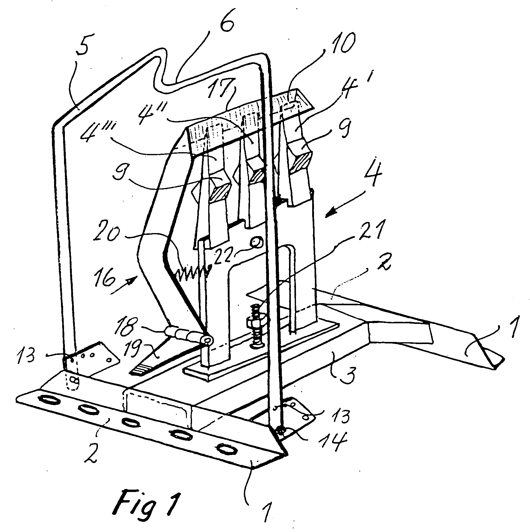 Manually operated apparatus for splitting wood