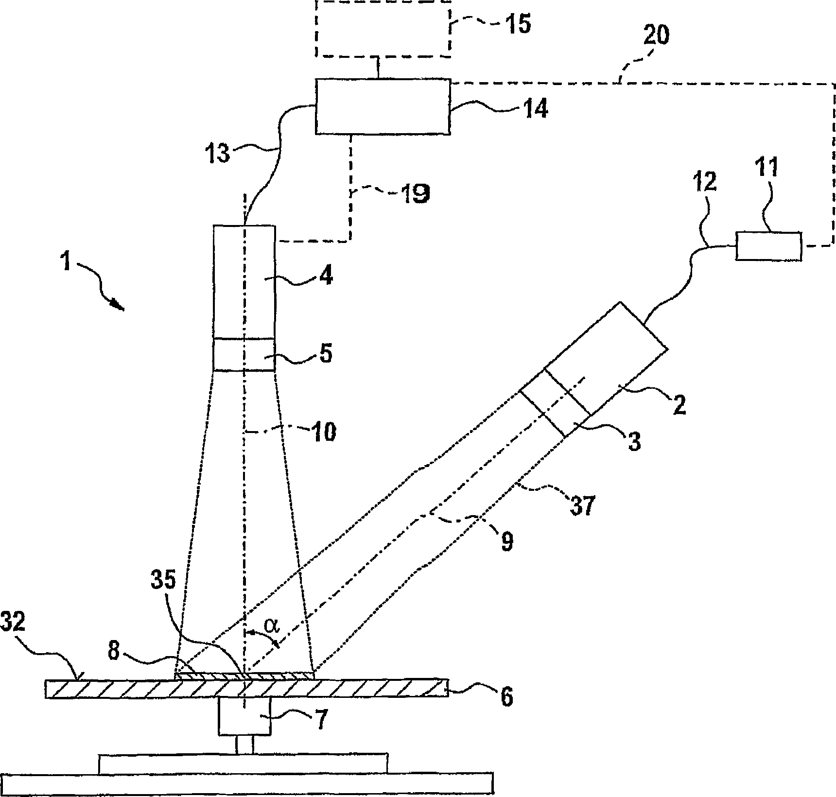 Method and device for inspecting a wafer