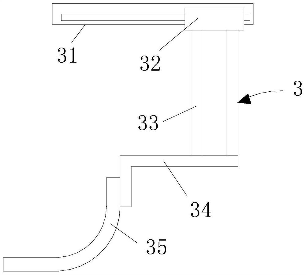 Depainting device for enameled wire