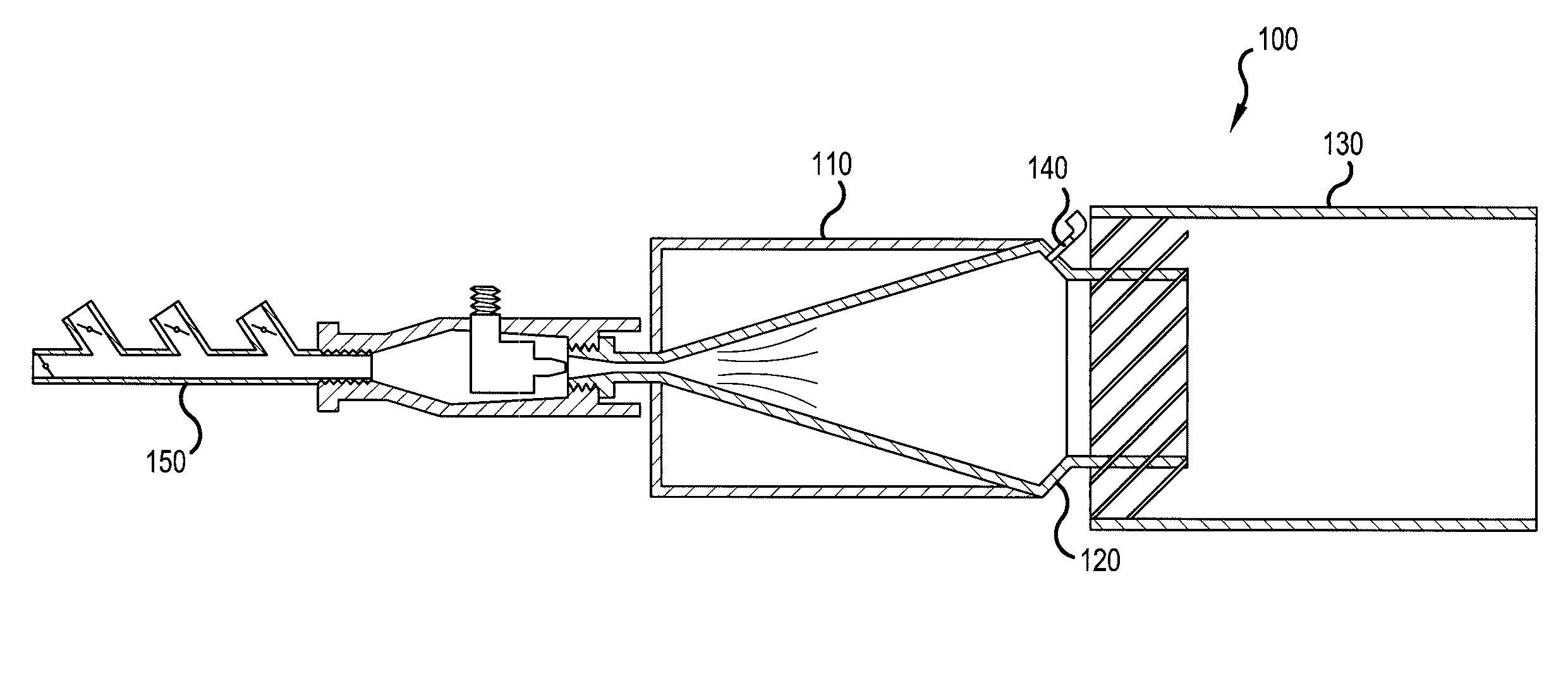 Mixed fuel vacuum burner-reactor