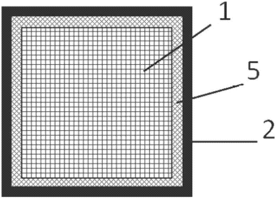 A wood-aluminum alloy tube composite column and its manufacturing method