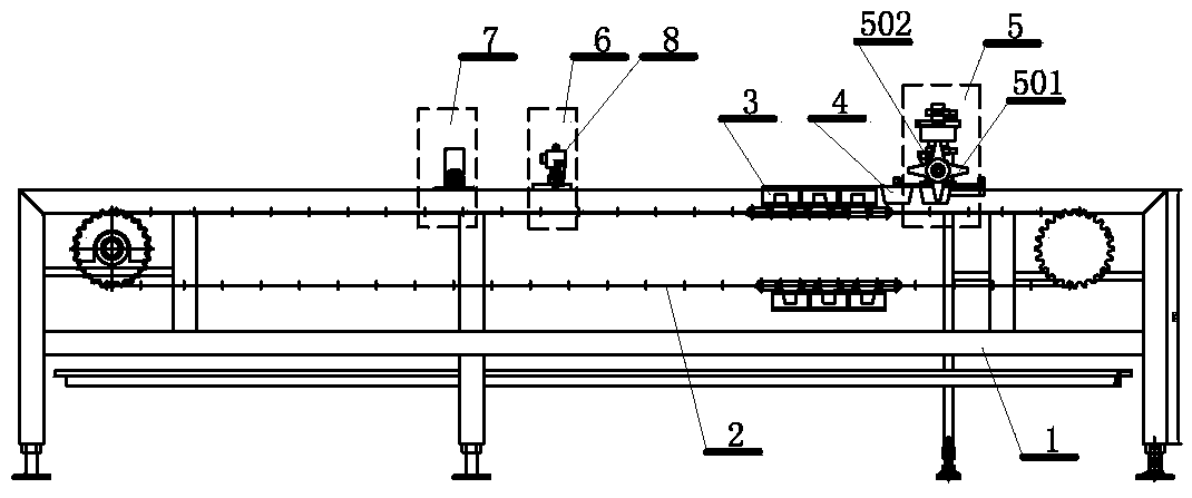 Box tofu filling system and method
