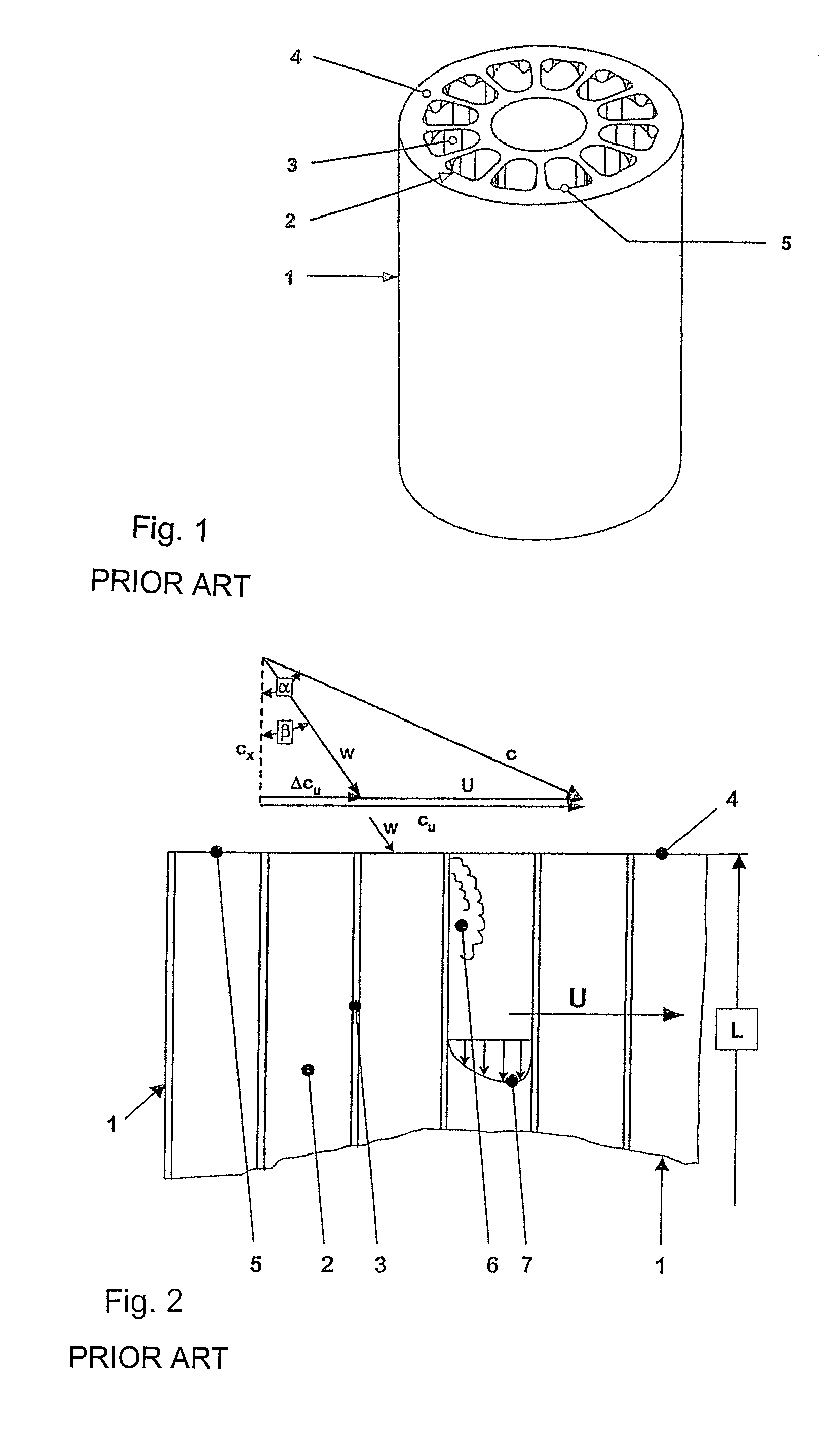 Channel form for a rotating pressure exchanger