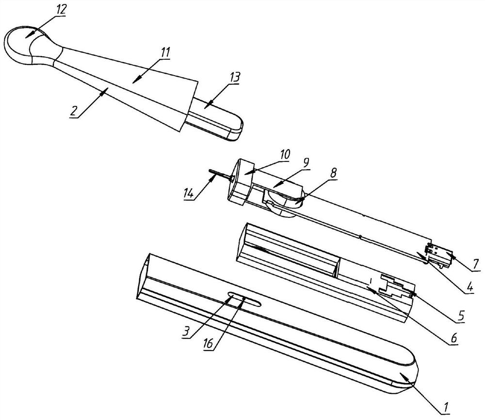 Bone conduction type Bluetooth music lollipop