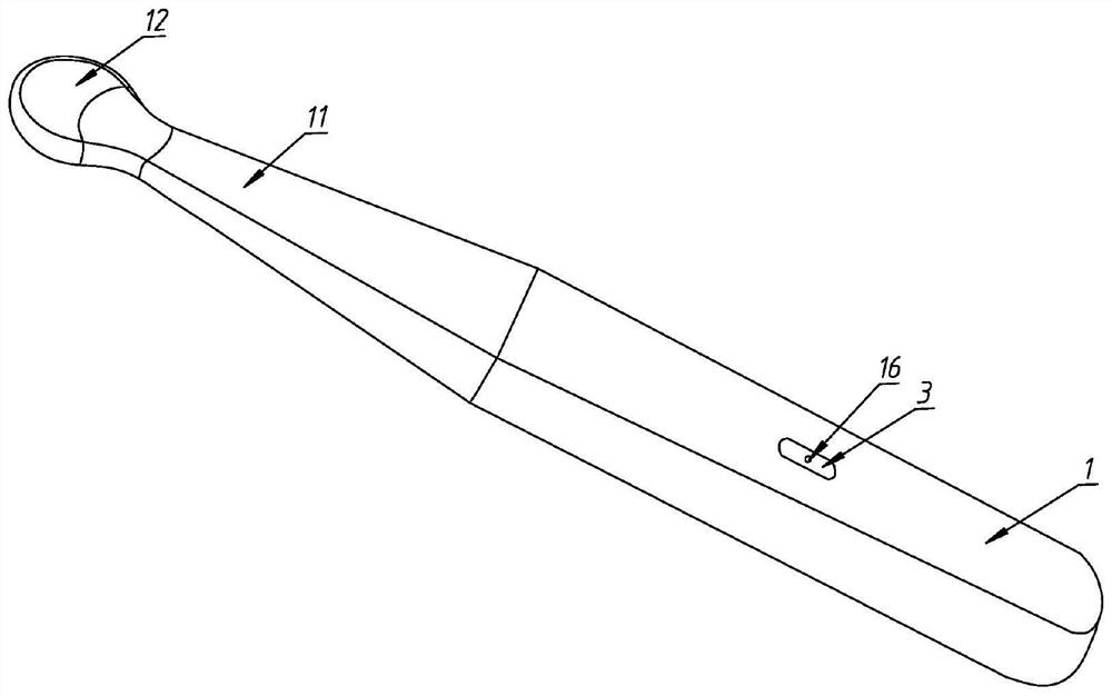 Bone conduction type Bluetooth music lollipop