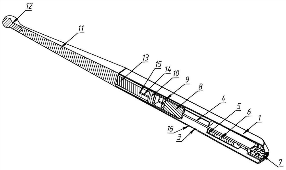 Bone conduction type Bluetooth music lollipop