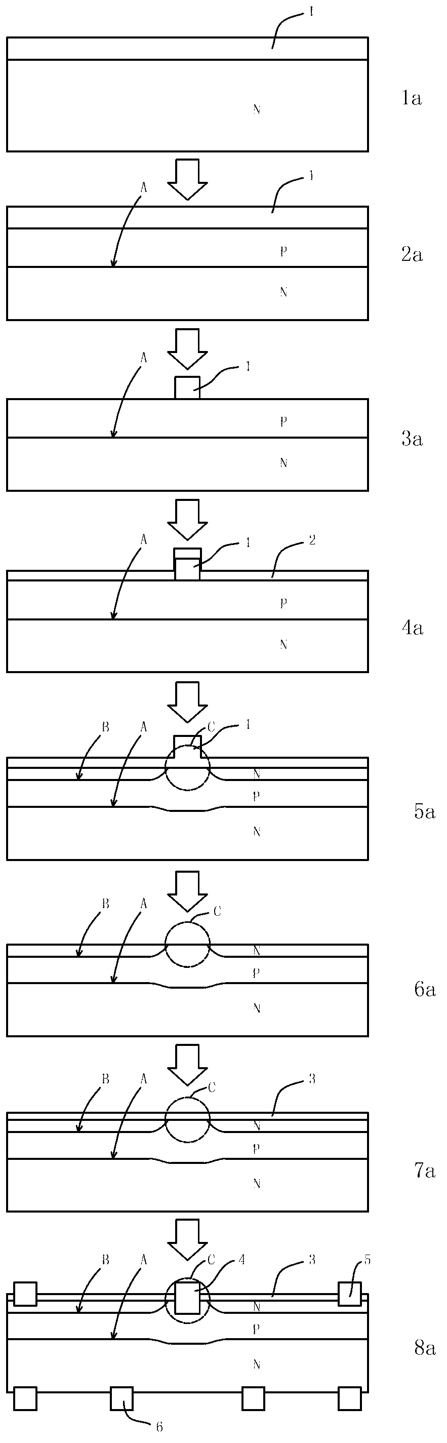 Parallel connection double-junction solar cell