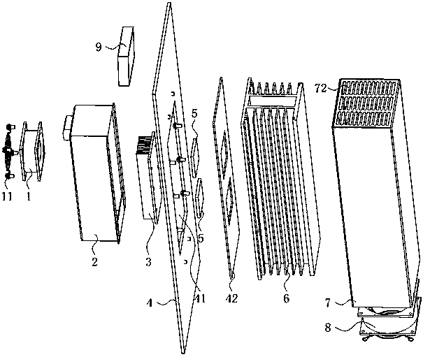 Dehumidification control method for semiconductor dehumidifier, and semiconductor dehumidifier