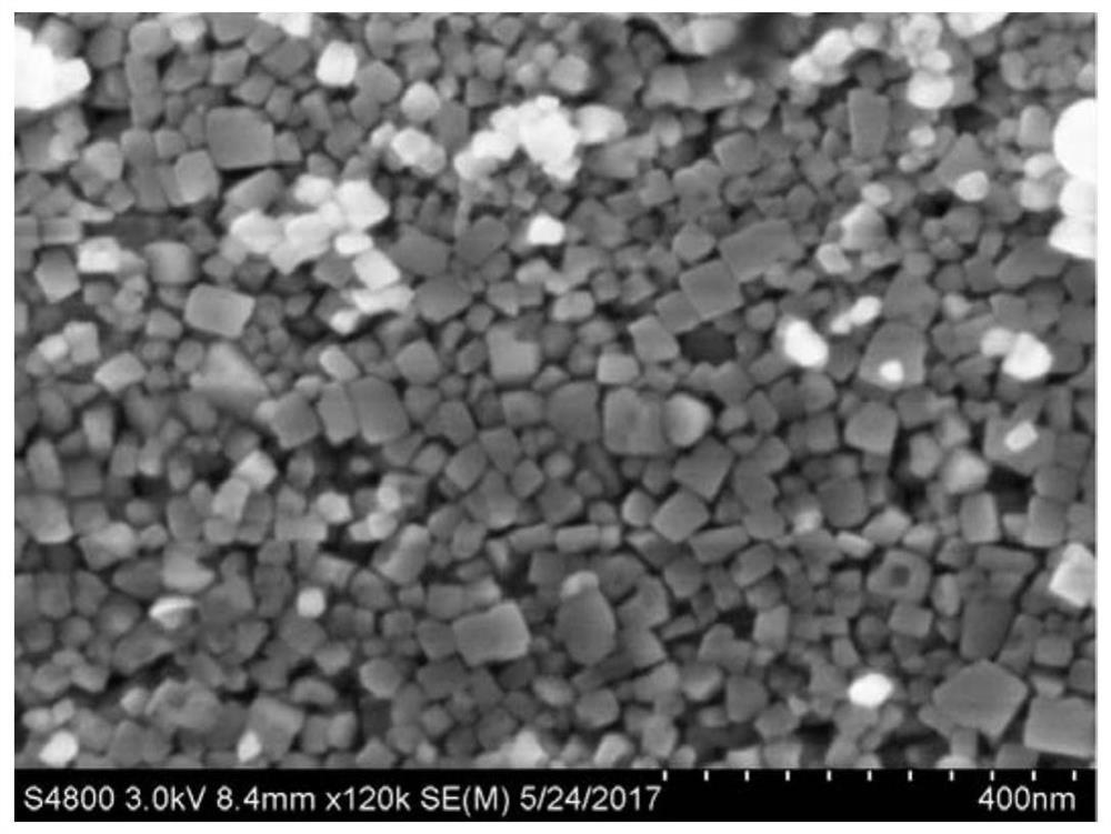 A kind of nitrogen oxide nanoparticle photocatalyst and its application