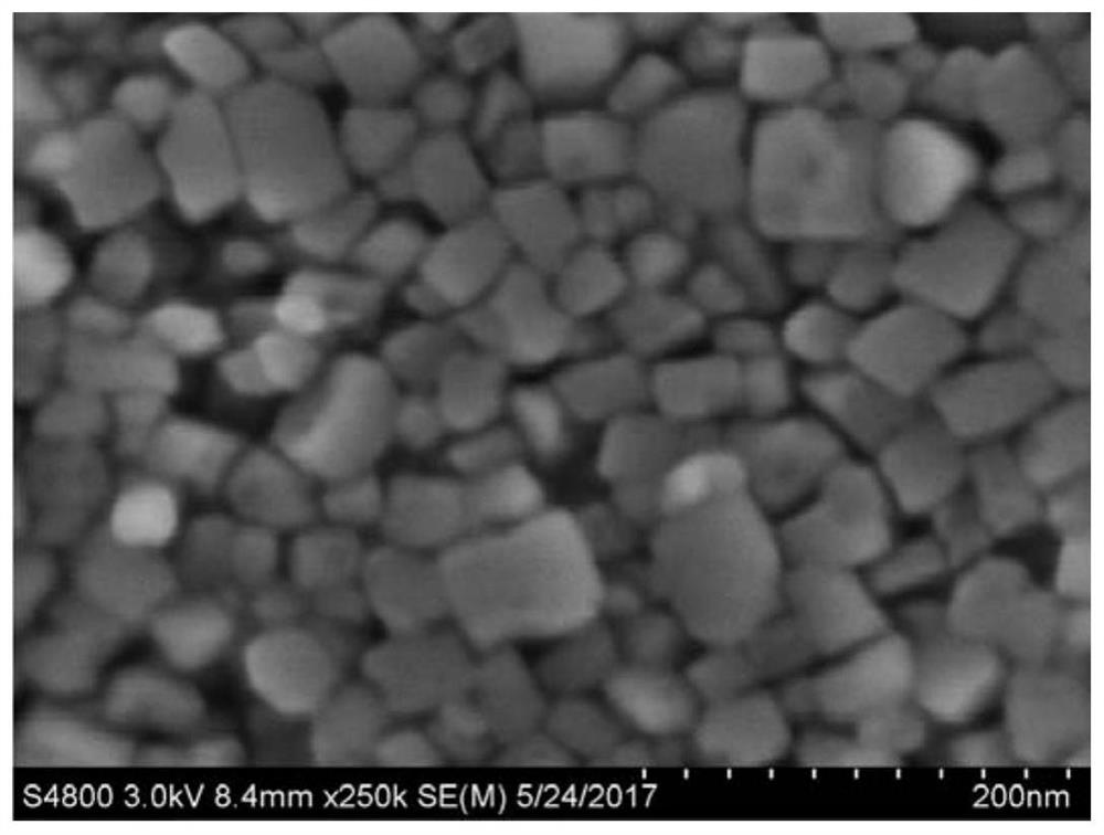 A kind of nitrogen oxide nanoparticle photocatalyst and its application