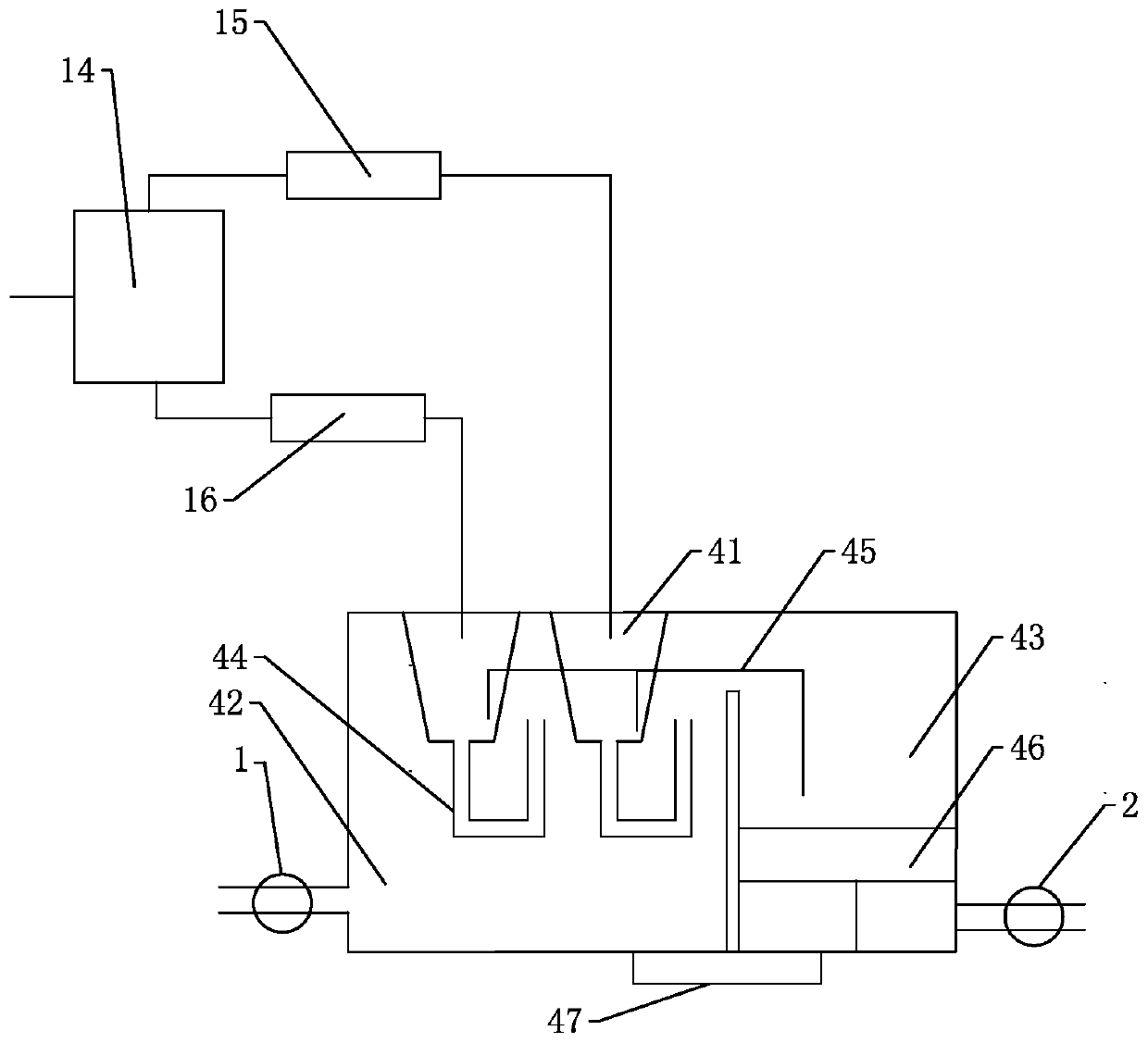 A kind of separation method of triethylamine and water