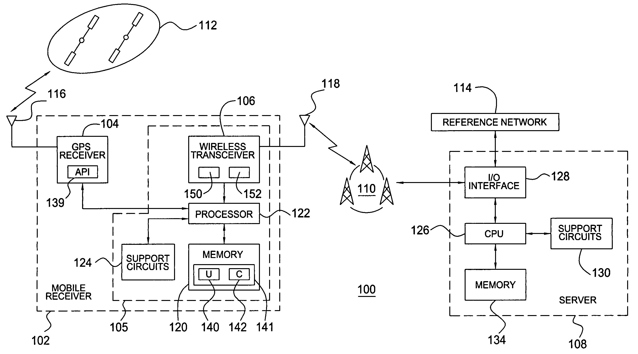 Method and apparatus for processing location service messages in a satellite position location system