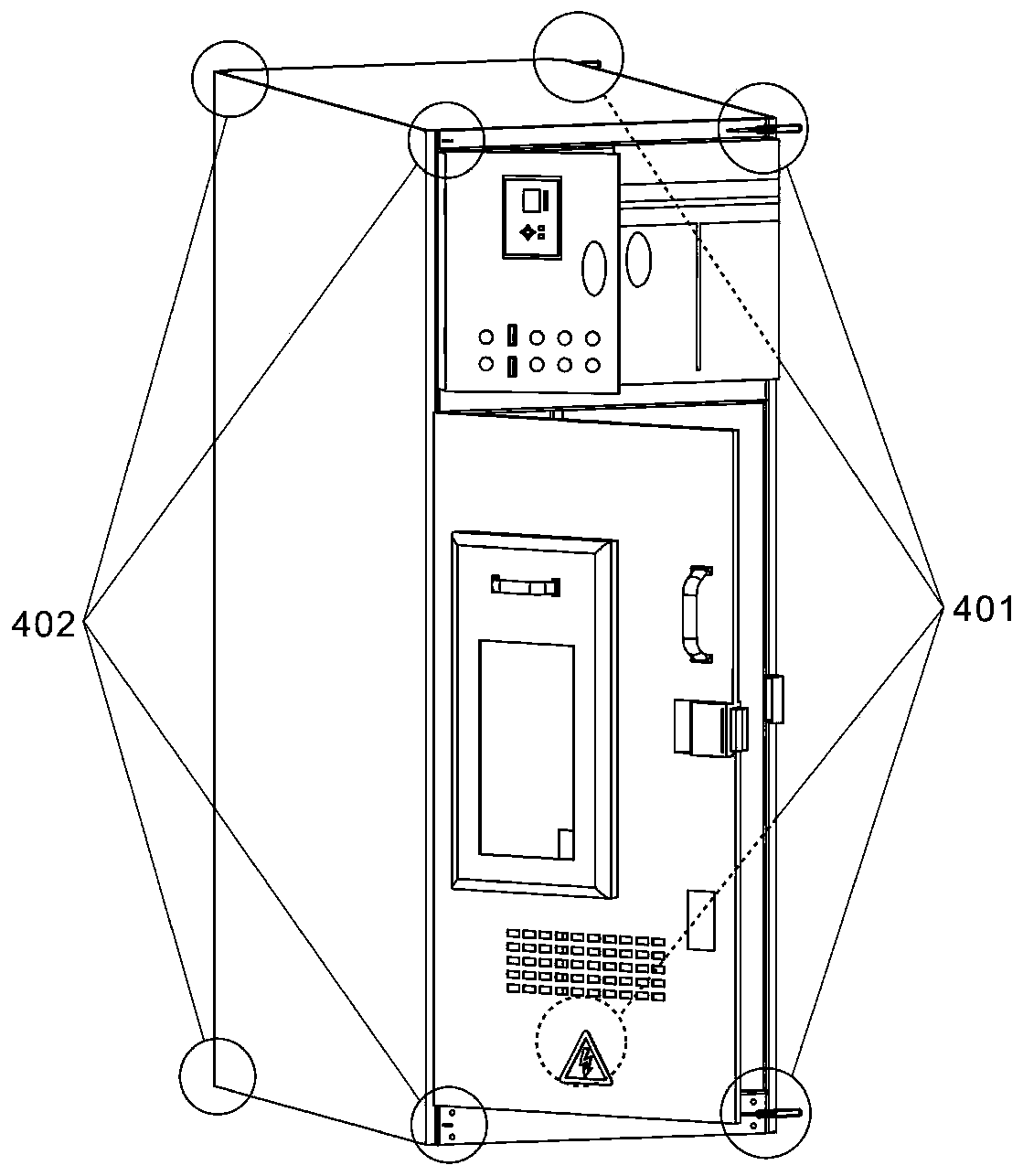 A modular ring network cabinet