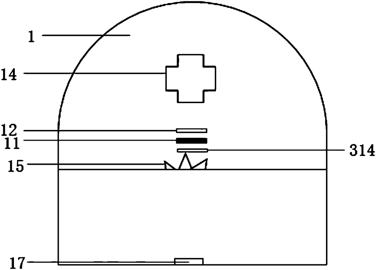 Portable POCT detection instrument for multiple parameters