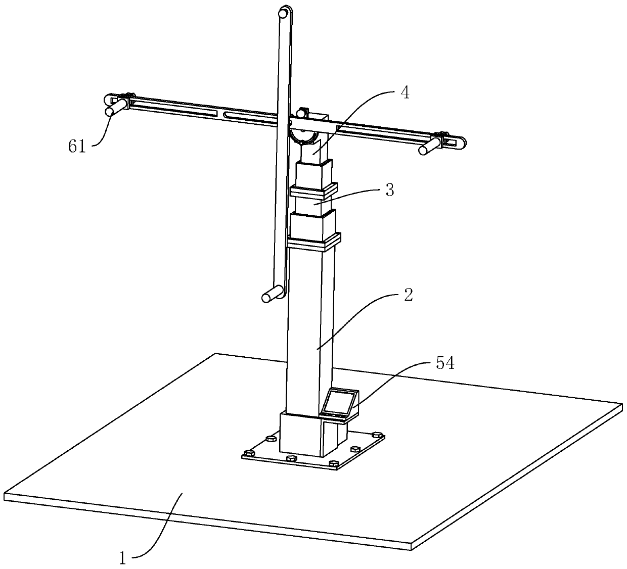 Electric drive repair frame used for bicycle