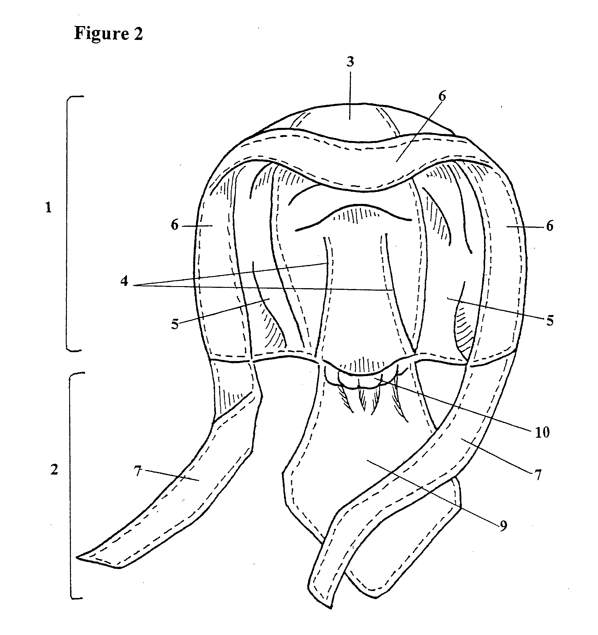 Head covering with hair retaining pouch