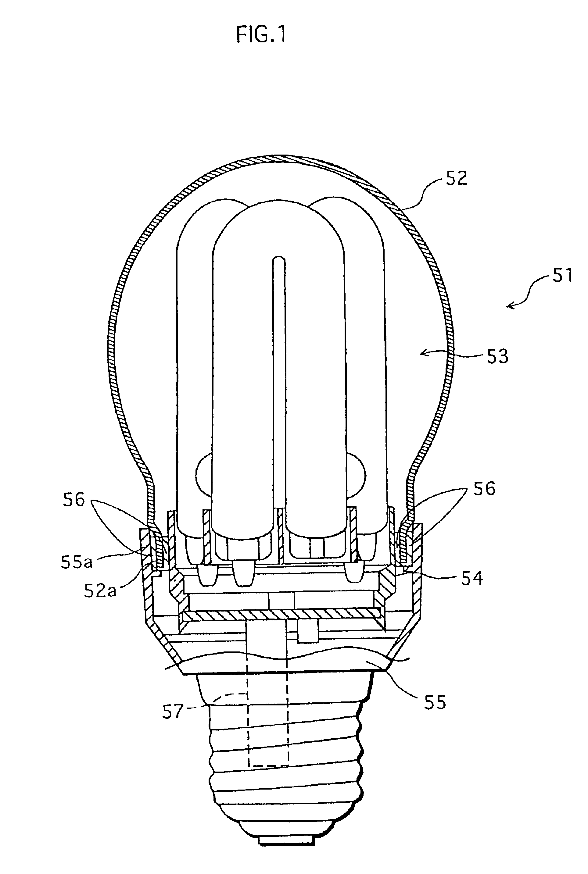 Low-pressure mercury vapor discharge lamp with improved heat dissipation, and manufacturing method therefore