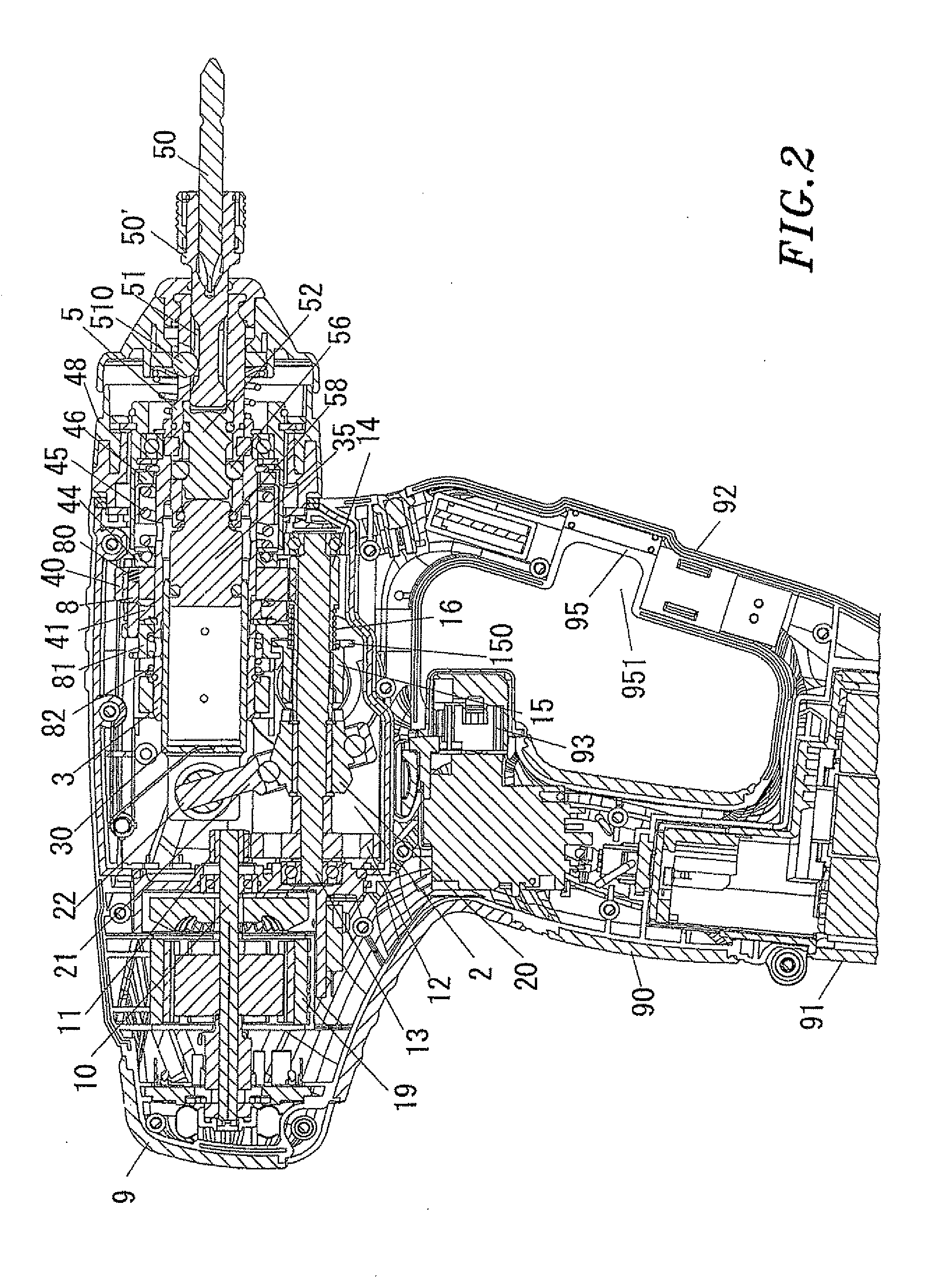 Power impact tool