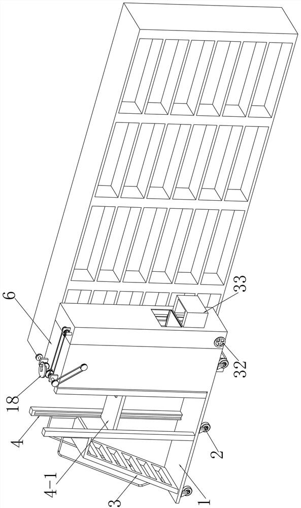Intelligent book conveying trolley and conveying system