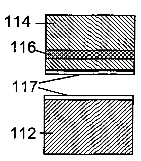 QUASI-HYDROPHOBIC Si-Si WAFER BONDING USING HYDROPHILIC Si SURFACES AND DISSOLUTION OF INTERFACIAL BONDING OXIDE