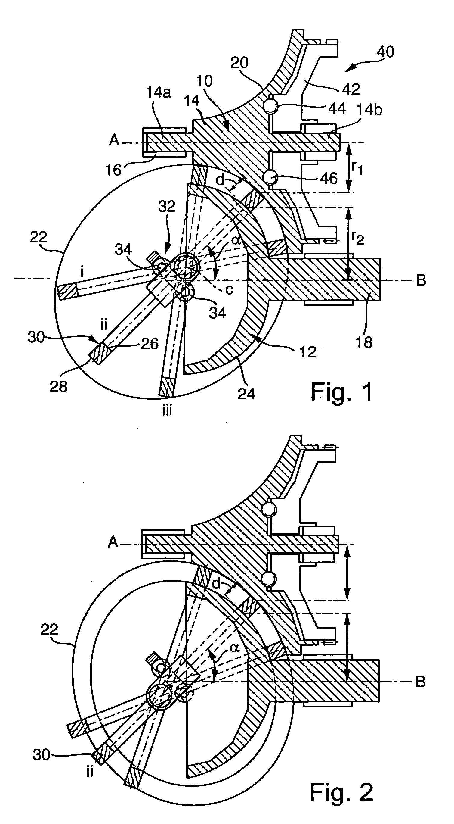 Variable speed drive for a continuously variable transmission