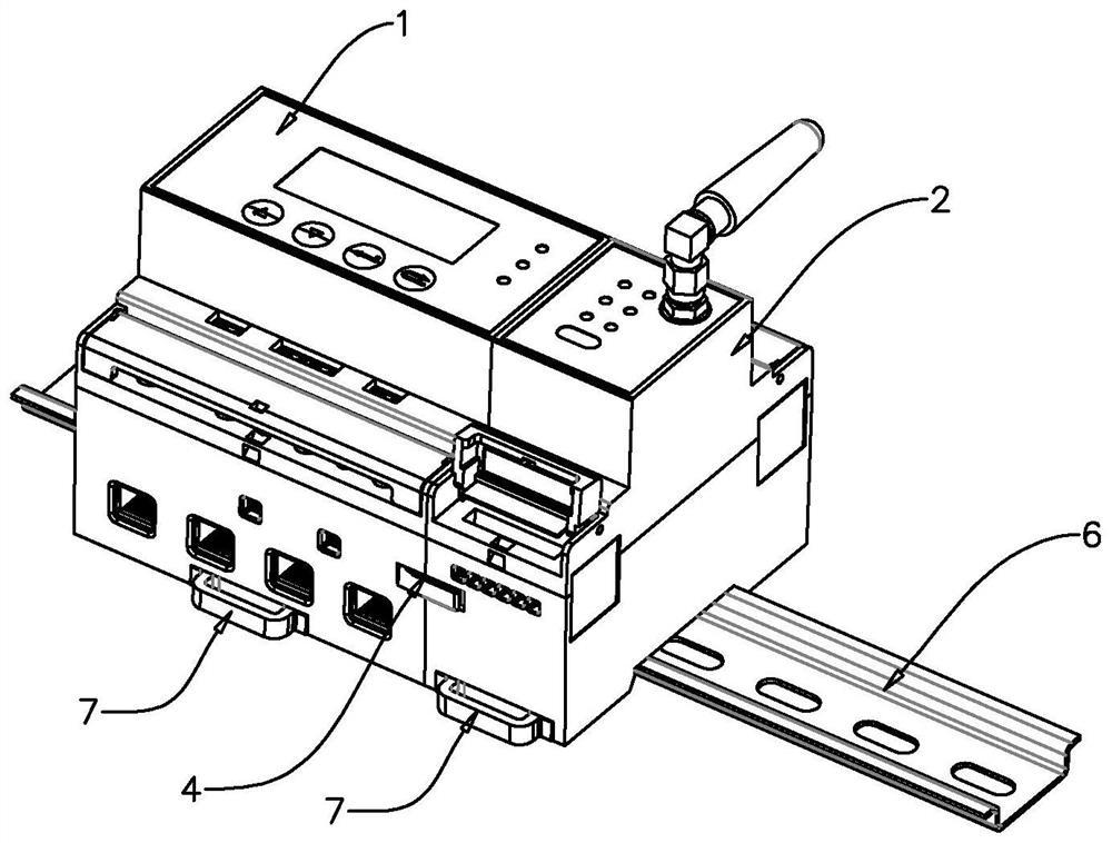 Modular assembly type monitor