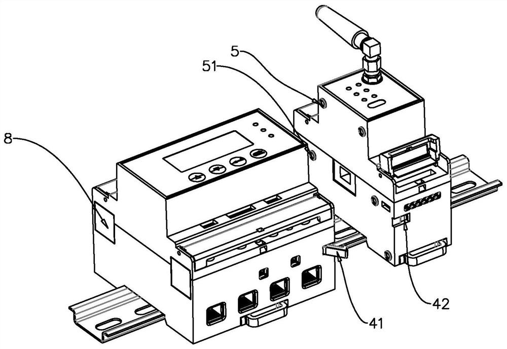 Modular assembly type monitor