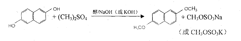 The production method of 2,6-dimethoxynaphthalene