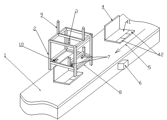 AOI visual detection device