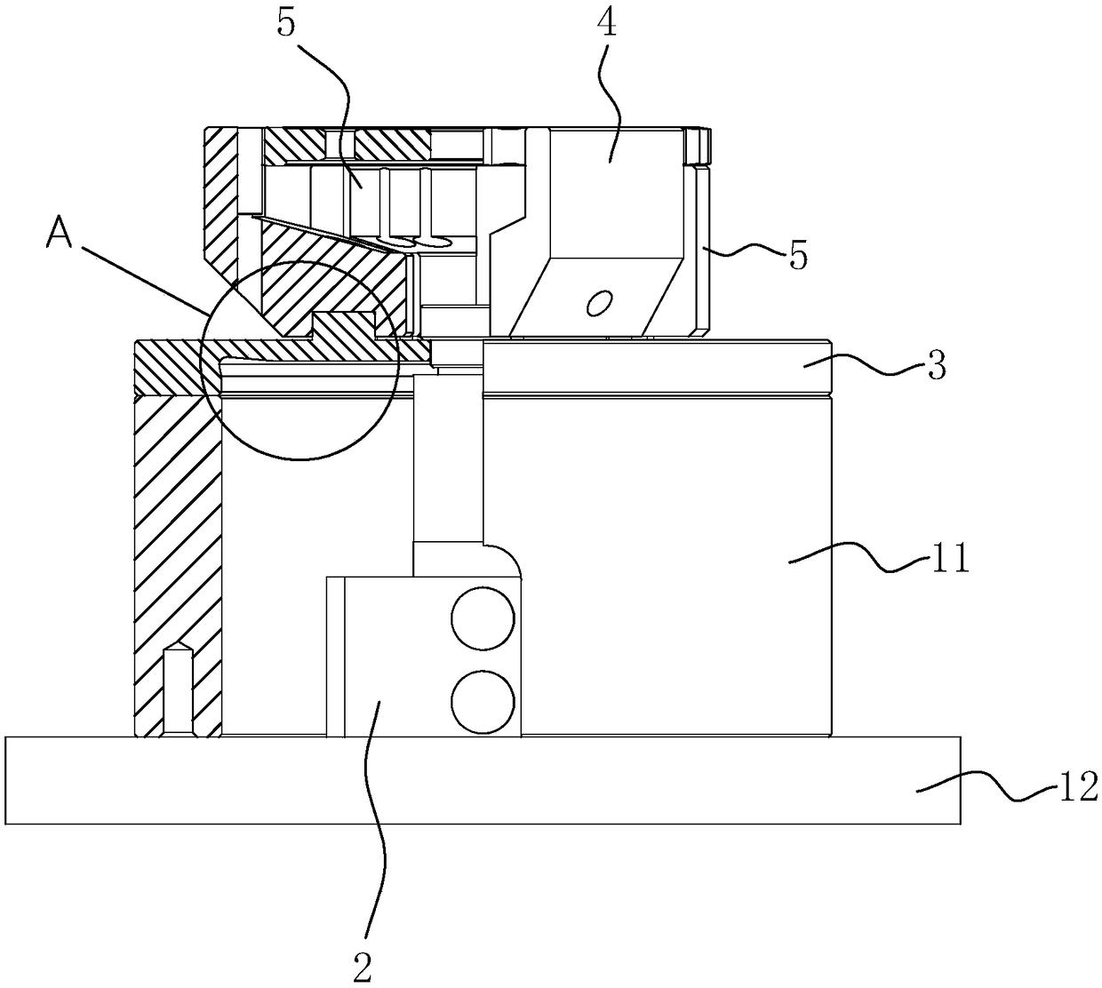 Cycloid gear machining fixture