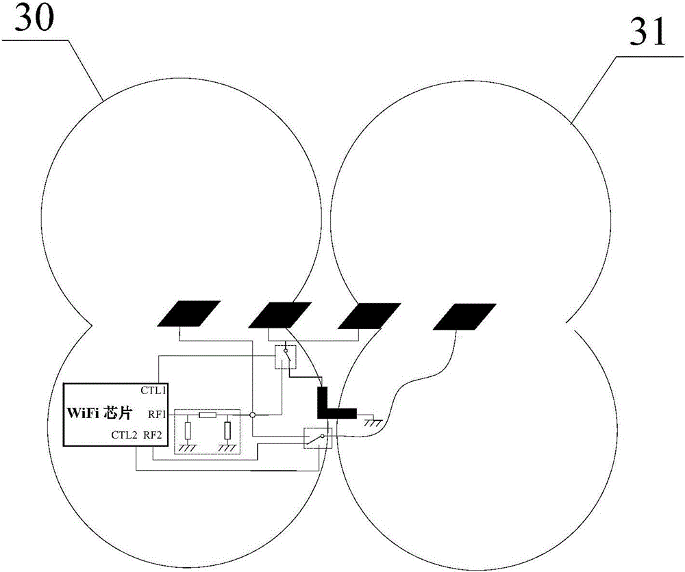 Antenna device and electronic equipment