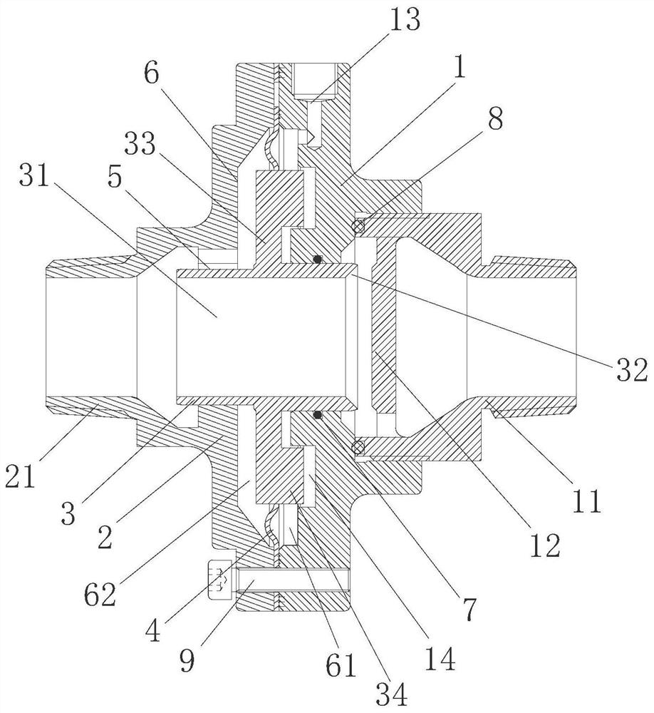 Linear balance valve