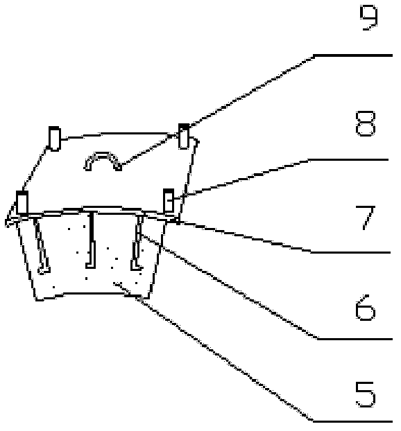 Method for patching damaged blast furnace hot air pipeline inner liner in hot state