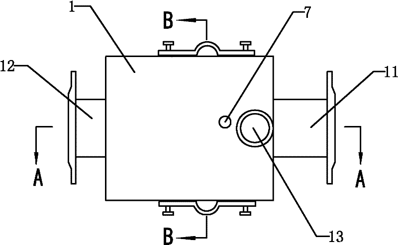 Clearance type cross-current liquid-liquid separation device