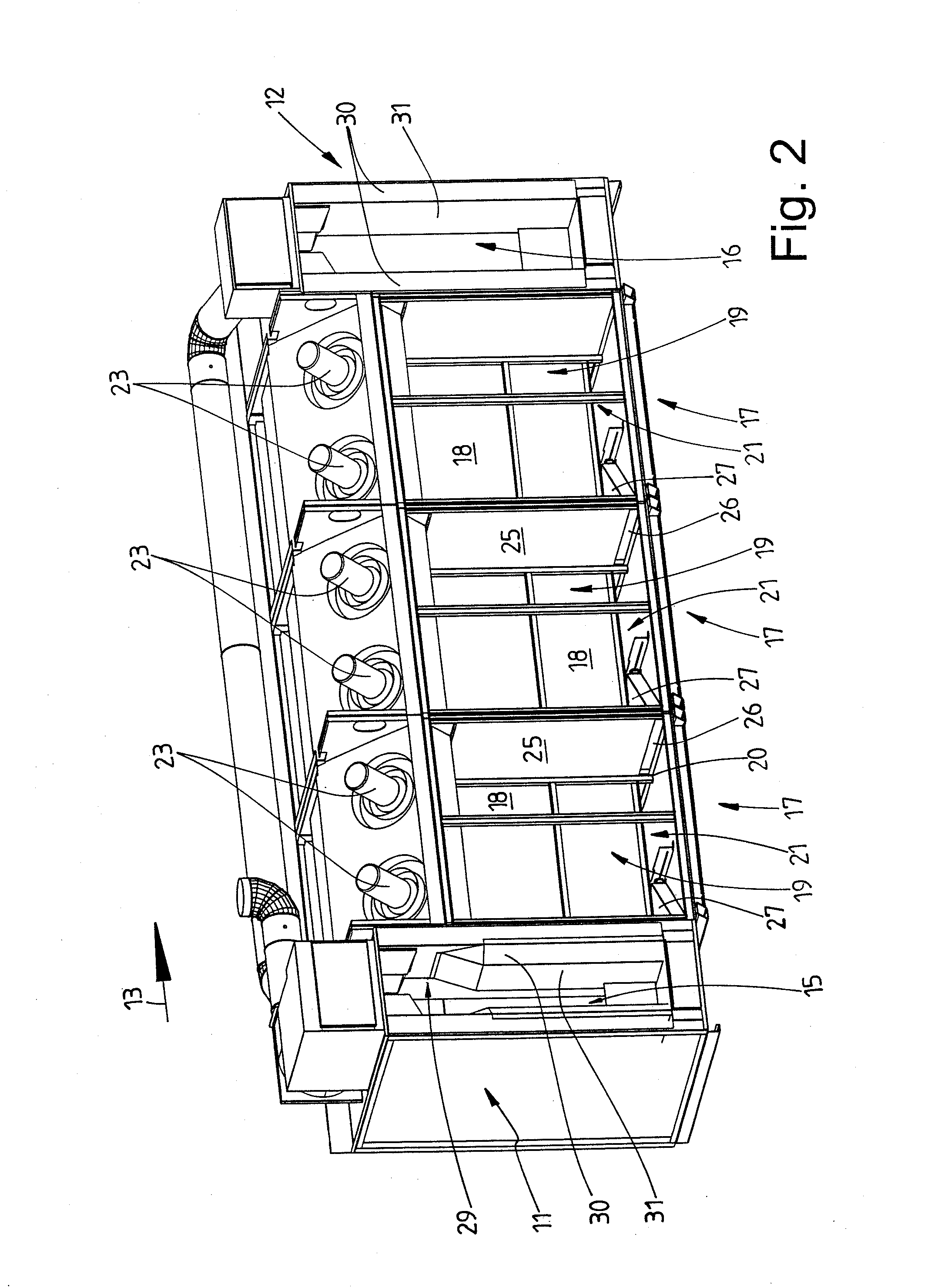 Method for smoothing articles of clothing, and tunnel finisher