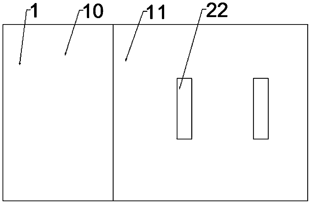 Two-hole anti-shock socket