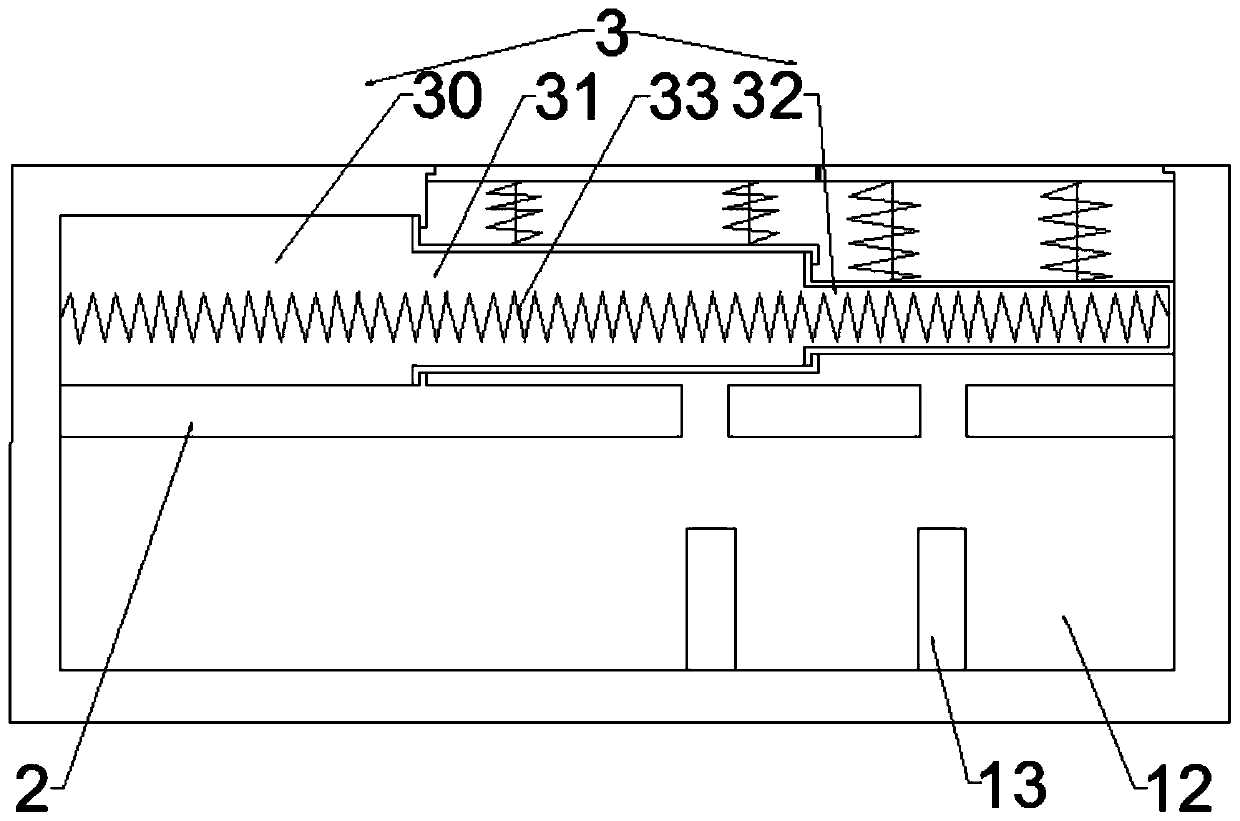 Two-hole anti-shock socket