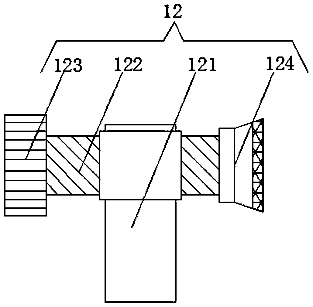 A new energy vehicle door production spraying device