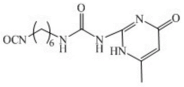 Polylactic acid/hydrogenated polybutadiene thermoplastic supramolecular elastomer and preparation method thereof